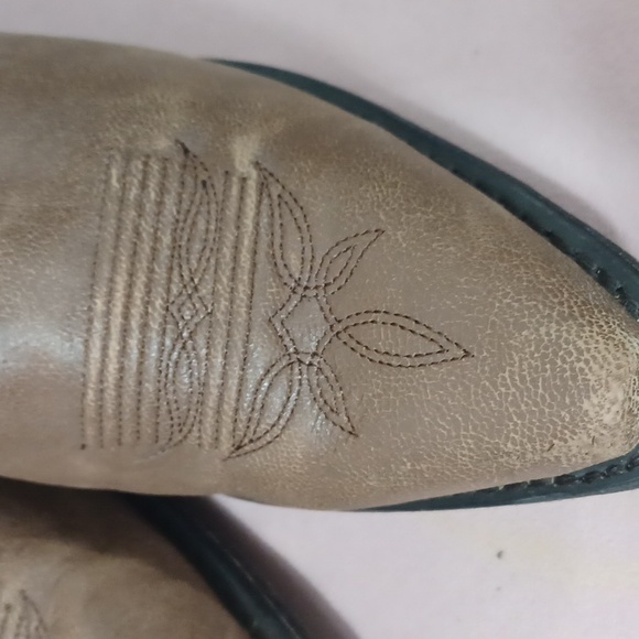 Brown Western Cowboy Boots size 9 - Picture 4 of 5